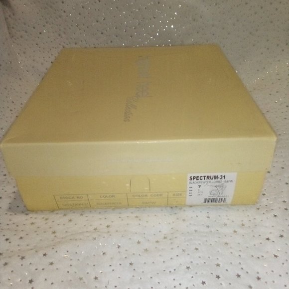 Highest Heels Spectrum-31 Platform Sandals, Black Pewter, 7 M US - Picture 11 of 12